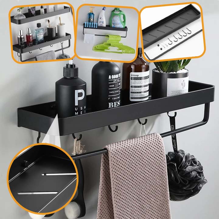 étagère murale pour salle de bain