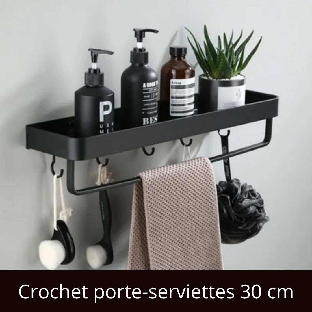 étagère murale pour salle de bain