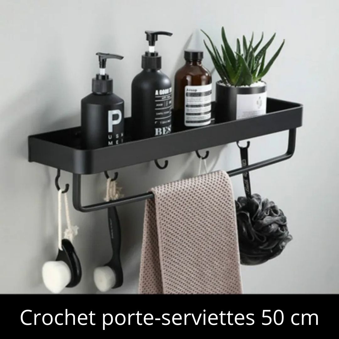 étagère murale pour salle de bain