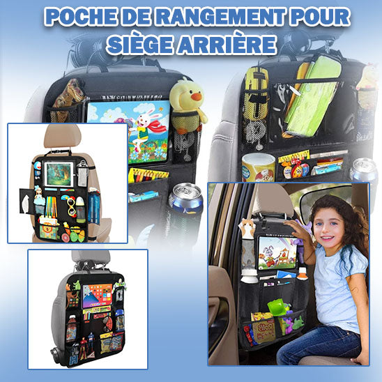 organisateur de voiture pour siège arrière